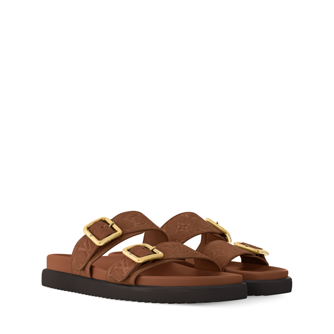 LOUIS VUITTON ブラウン サンダル louis-vuitton--